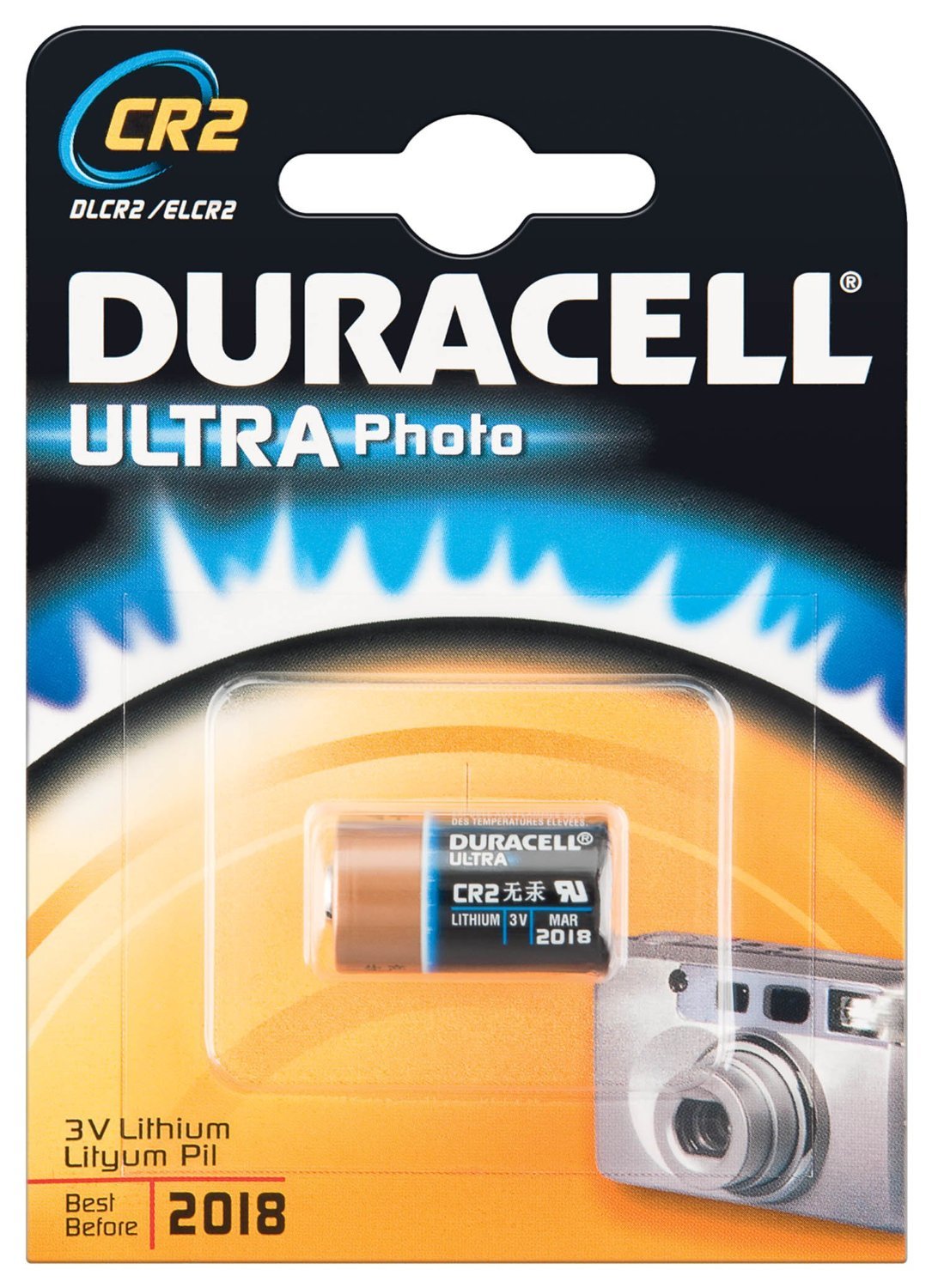 Duracell cr2 3v lithium photo (10pcs.)