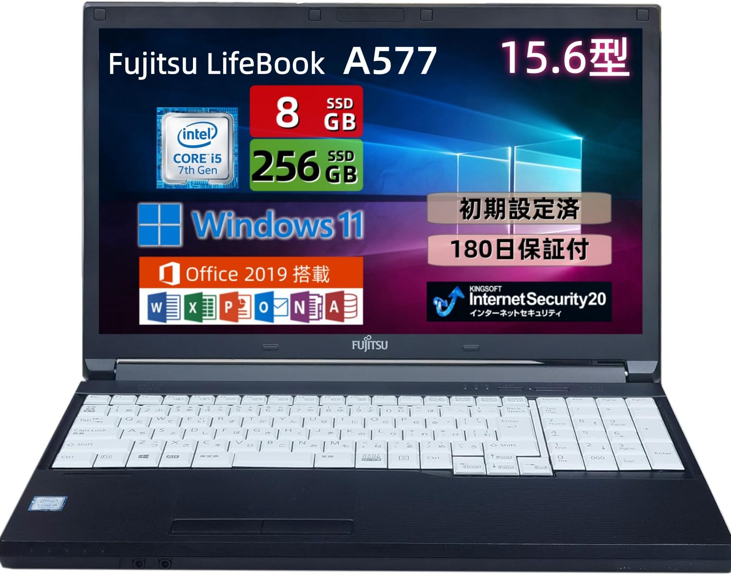 Amazon.co.jp: 【整備済み品】富士通 ノートパソコン LifeBook A577