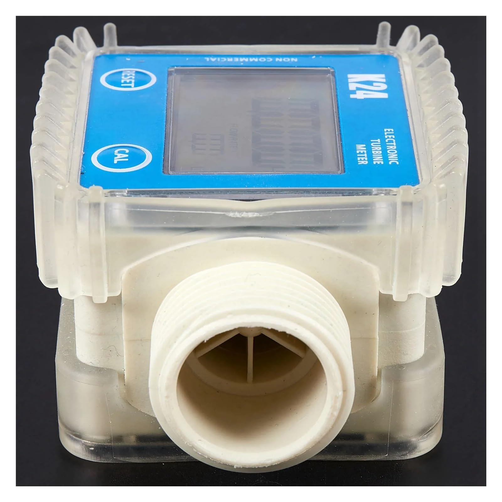 Contador de Agua, 1 Uds K24 Lcd Medidor De Flujo De Combustible Digital Ampliamente Utilizado For Productos Químicos Agua , para uso doméstico en el jardín