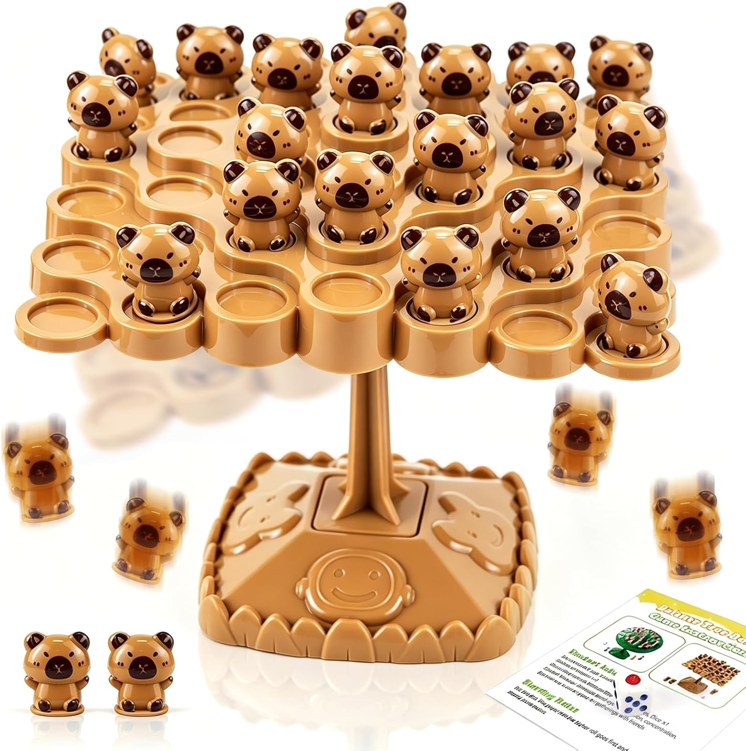 Animals Balance Game Toy, Two-Player Balance Tree Game