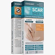 Scar Removal Tape Scar Removal Sheet Strips for C-Section, Acne Scars, Tummy Tuck, Keloid and Surgical Scars, Reusable Medical Grade Silicone Scar Tape, Get Scars Away Painless Reusable (Silicone Scar Removal Sheets) (Scar Removal Sheets)