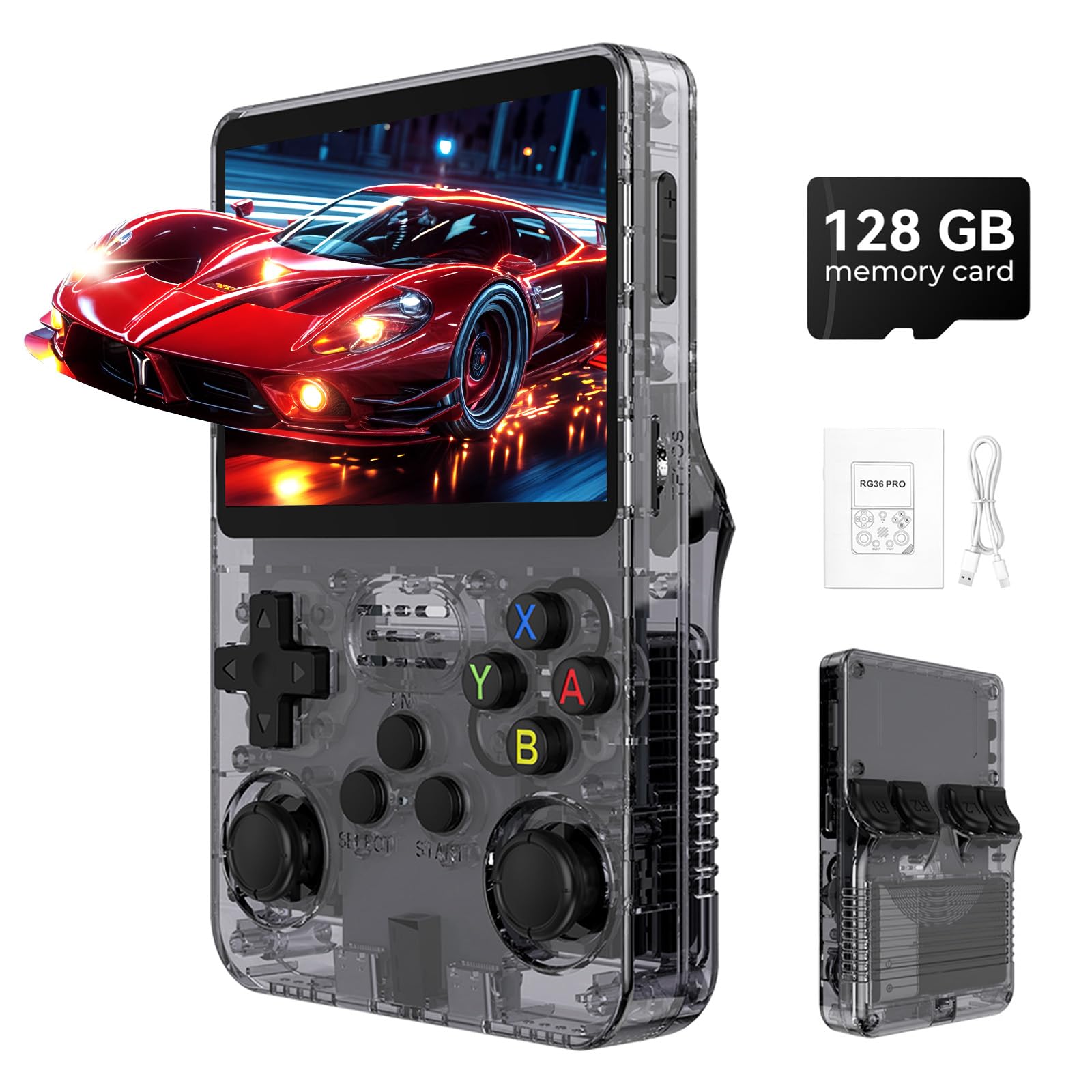 Amazon.com: R36s Pro Retro Handheld Game Console, 3.5in IPS Amazon.com: R36s Pro Retro Handheld Game Console, 3.5in IPS