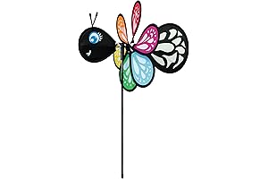 In the Breeze - Baby Butterfly Ground Spinner for Vibrant Garden Decor...