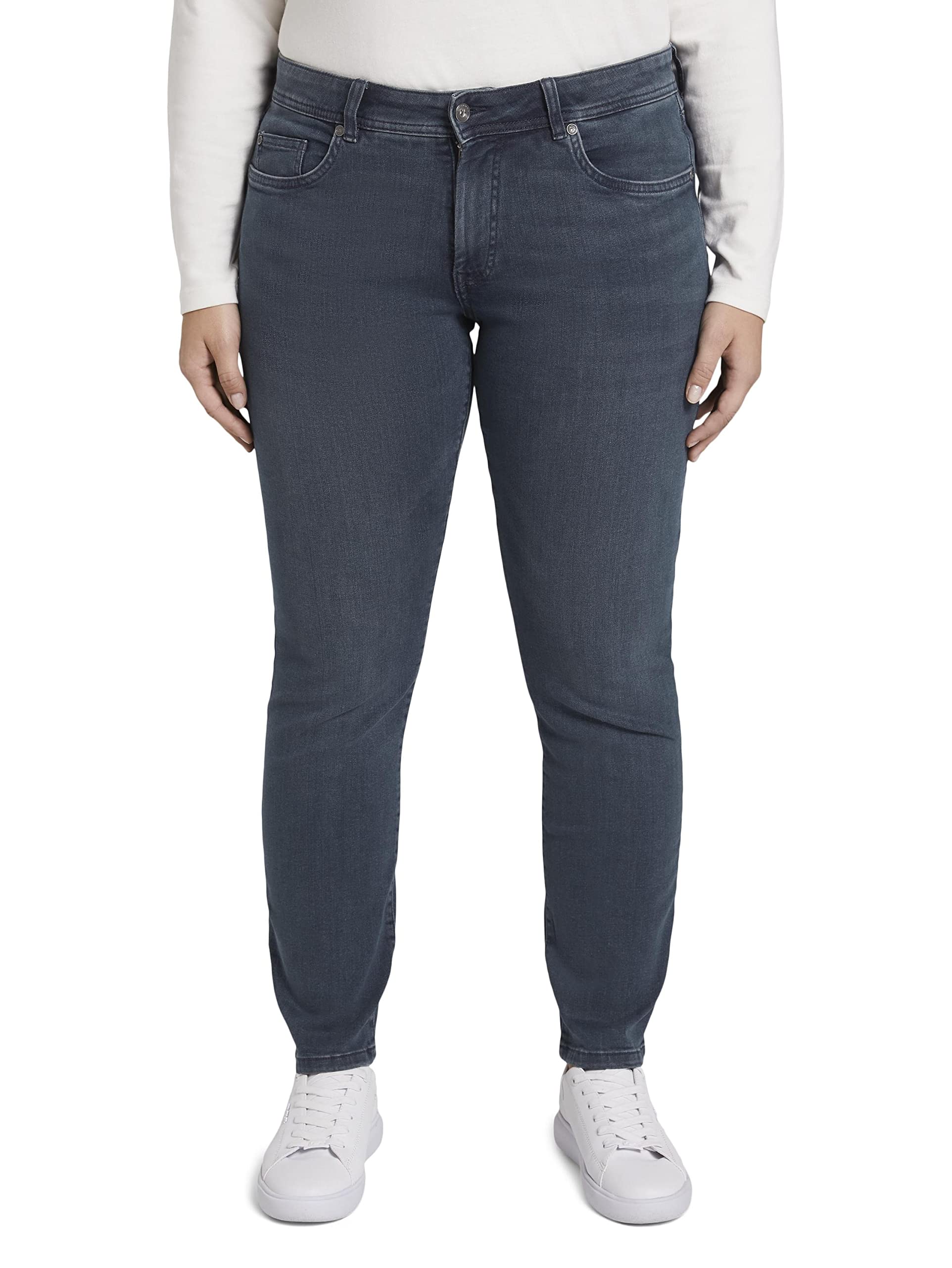 TOM TAILOR Damen Plussize Slim Fit Jeans mit Stretch