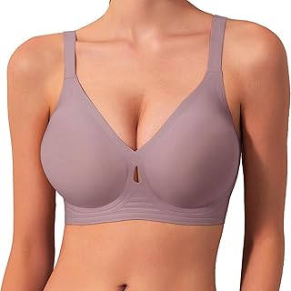 Women Wireless Bras No Underwire Seamless Push Up Full Coverage Supportive Bralettes Comfortable Everyday Bra
