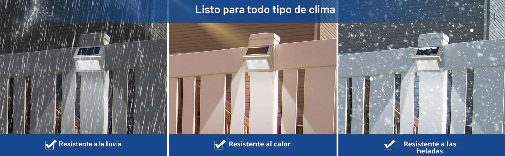 Foco Led Exterior, Paquete de 10 Luces solares for Cubierta,Acero Inoxidable,Luz Solar LED for Escalera,Lámparas de Seguridad for Exteriores Impermeables