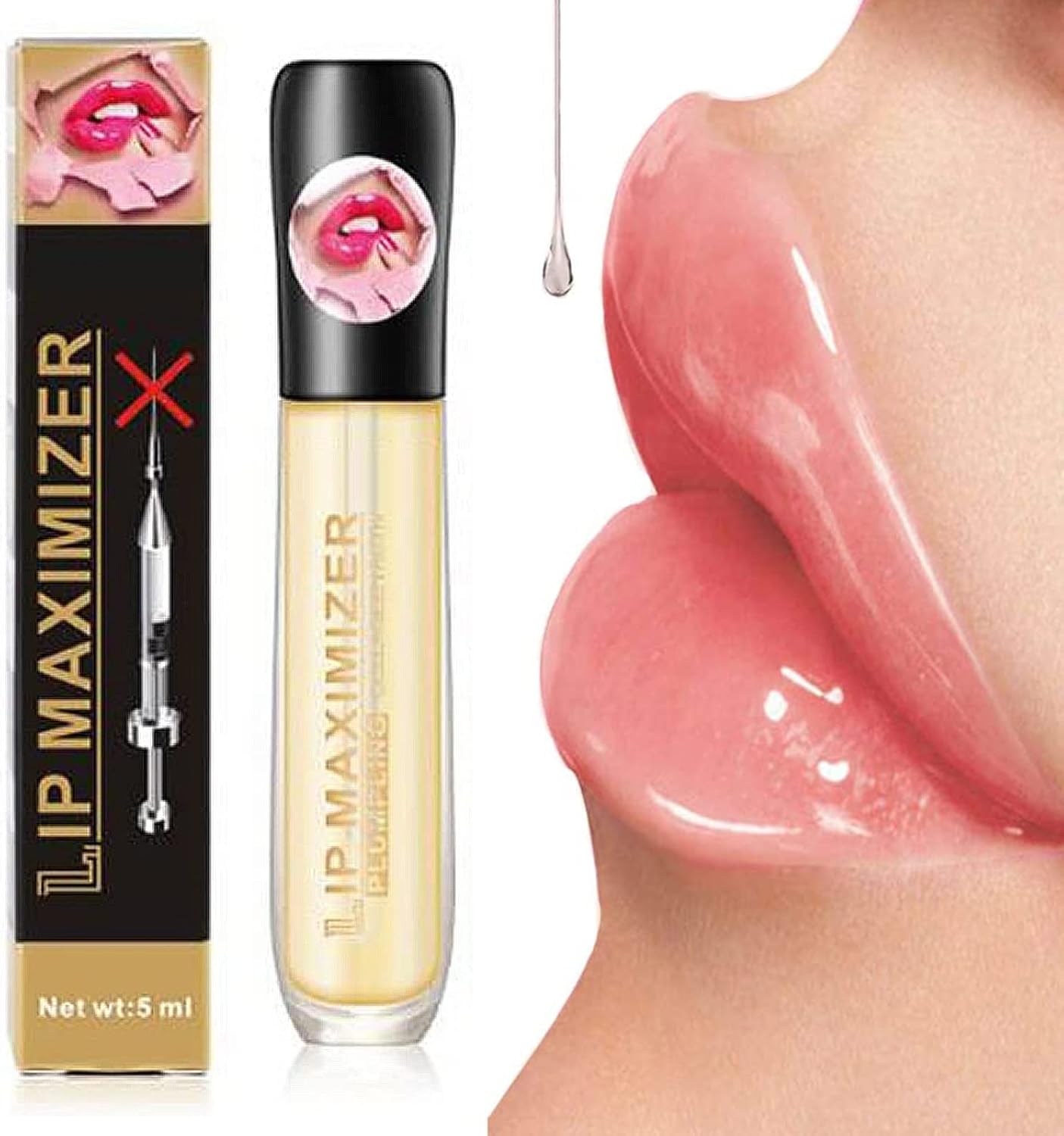 Cozzo Lip Plumper, Kiss Beauty Lip Maximizer, Cozzo Vitamin E Lip