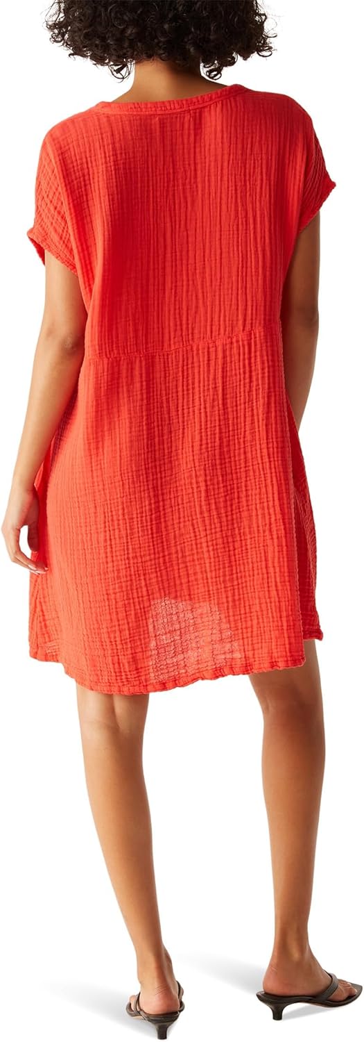 Michael Stars Women's Mira Split Neck Dress - Image 2