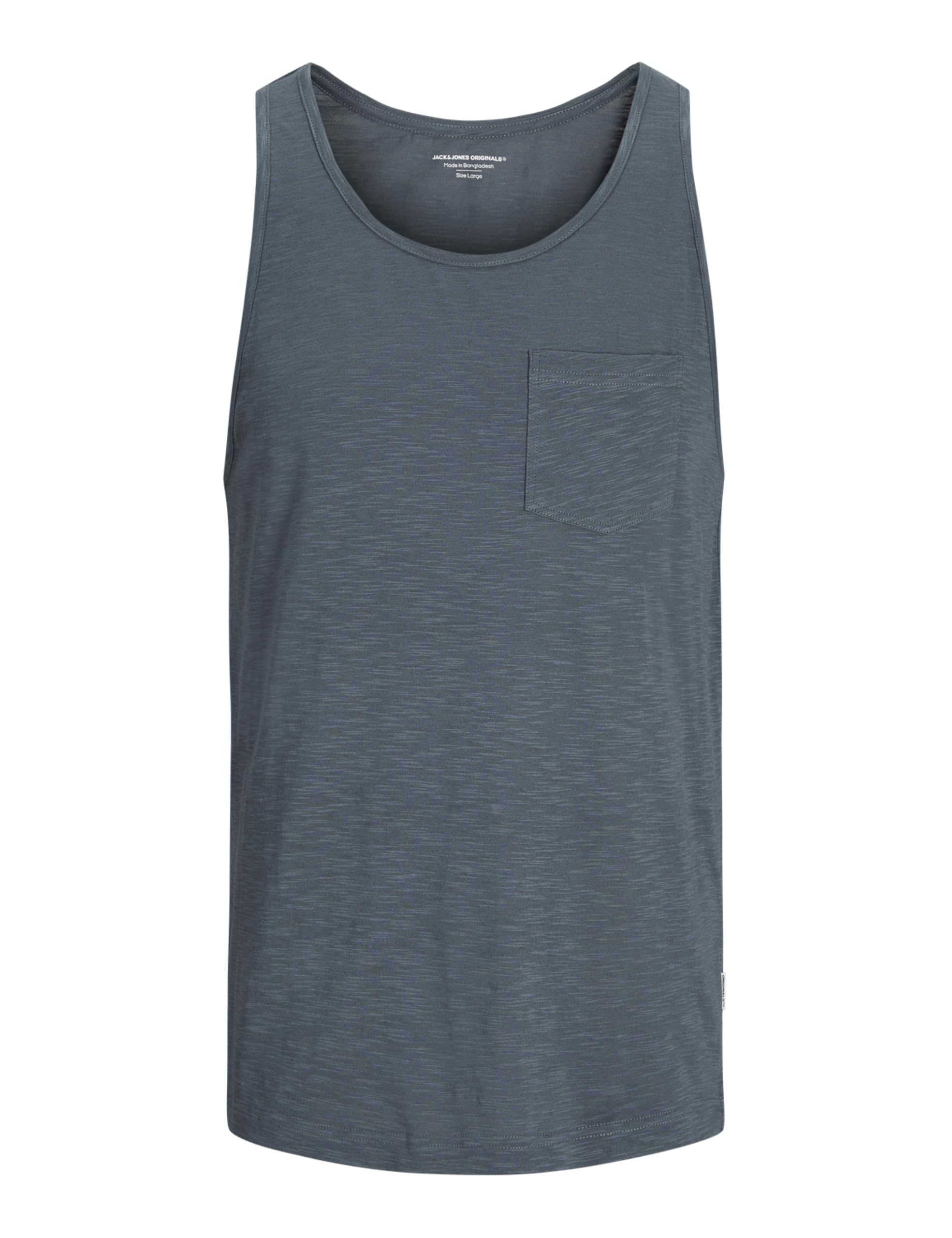 JACK & JONES Jorvarenna Slub Tank Top, Stormy Weather, M