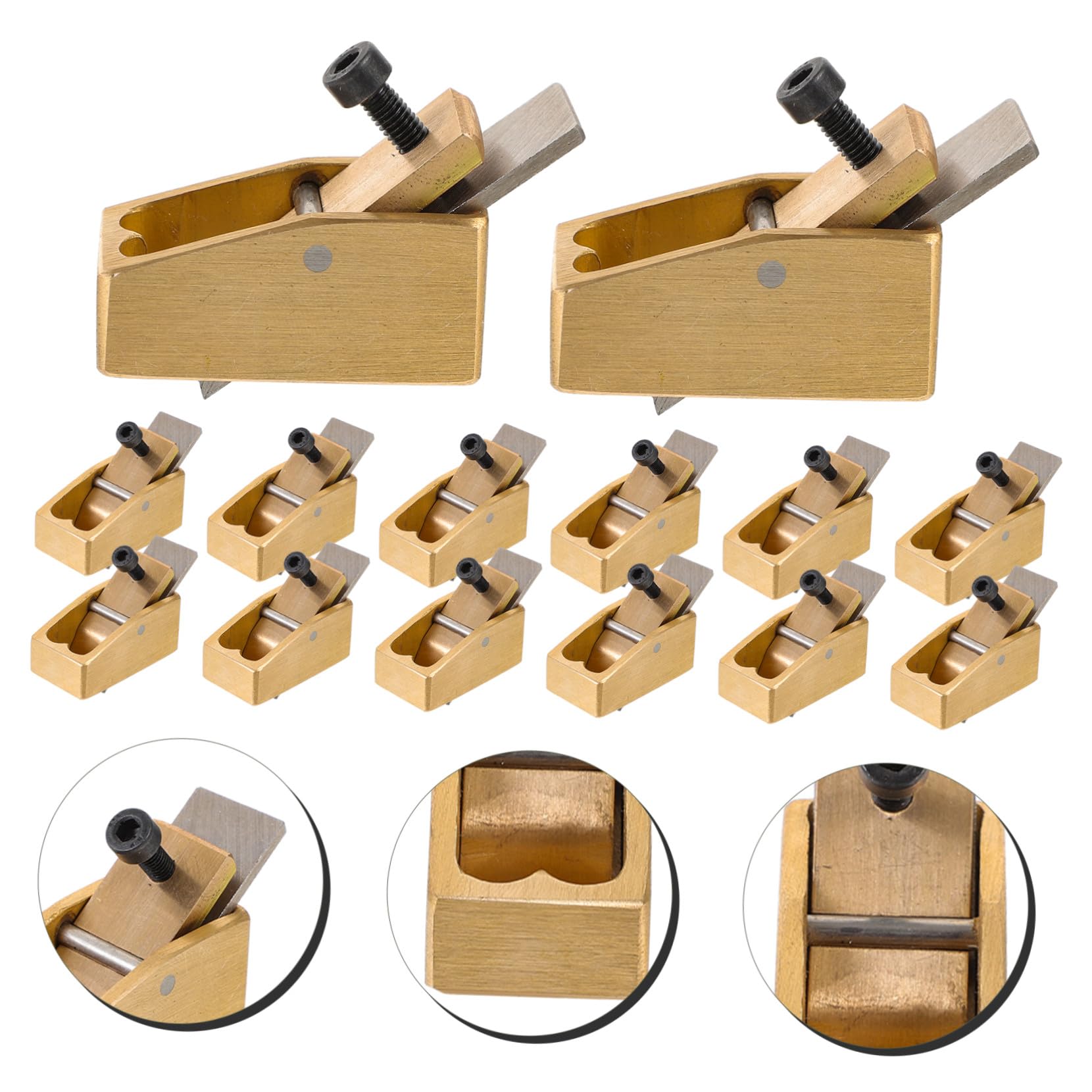 BESPORTBLE Pialla Manuale per Liuteria per Viola e Strumenti Musicali in Legno, Facile da Usare, Realizzata in Ottone e Acciaio, per Lavorazioni Artigianali