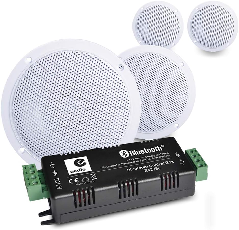 Sonos Amp KEF Bedroom & Bathroom Ceiling Speaker Bundle | Smart Home Sounds - View #9