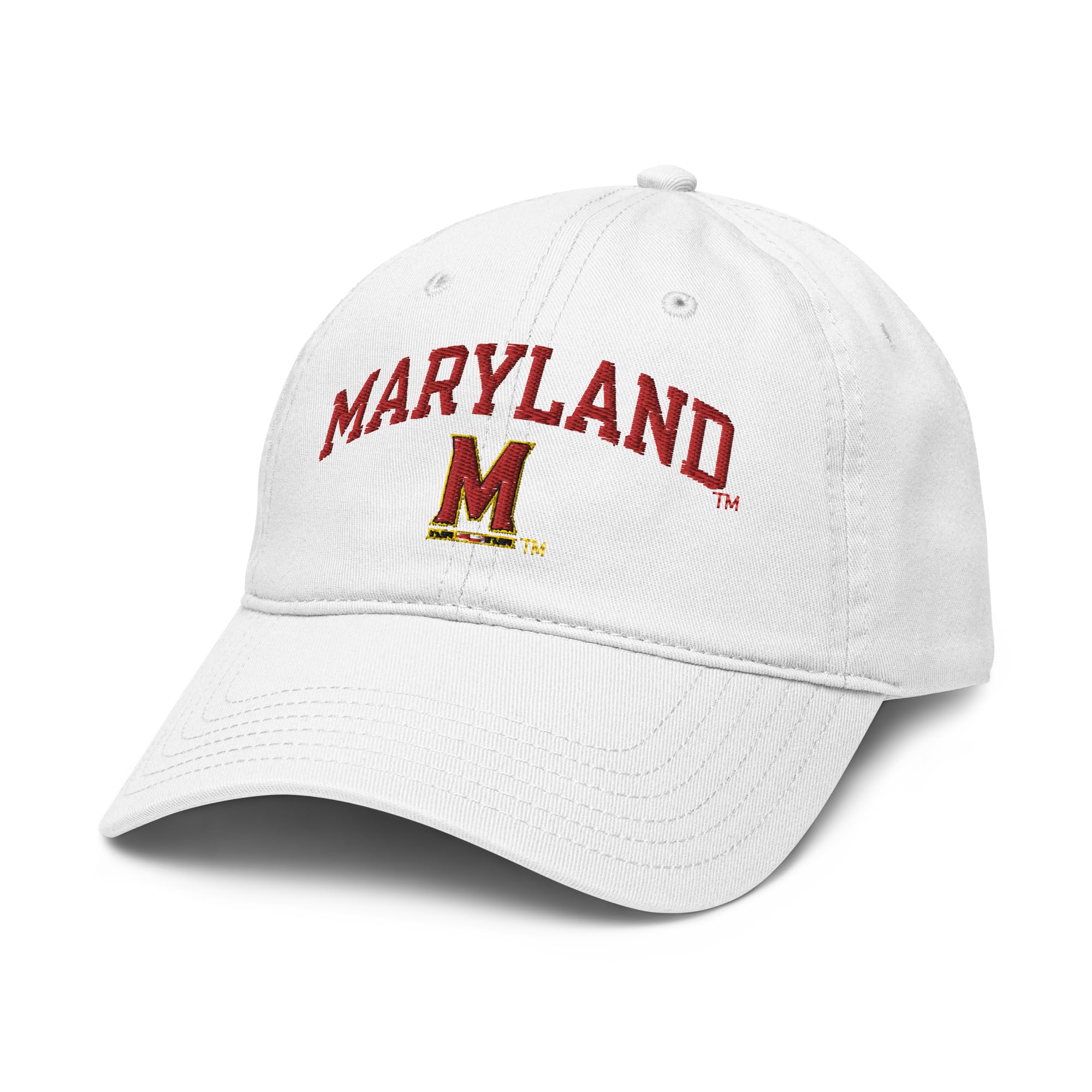 Maryland Terrapins Arch Over Officially Licensed Adjustable Baseball Hat