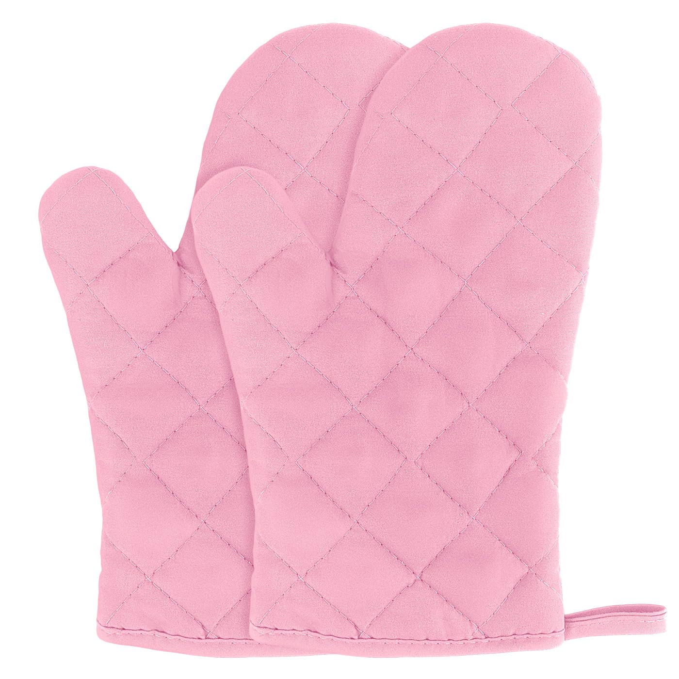 Wznnlt Pink Oven Gloves Heat Resistant Oven Gloves Oven Mitt For Cooking, Frying, Baking
