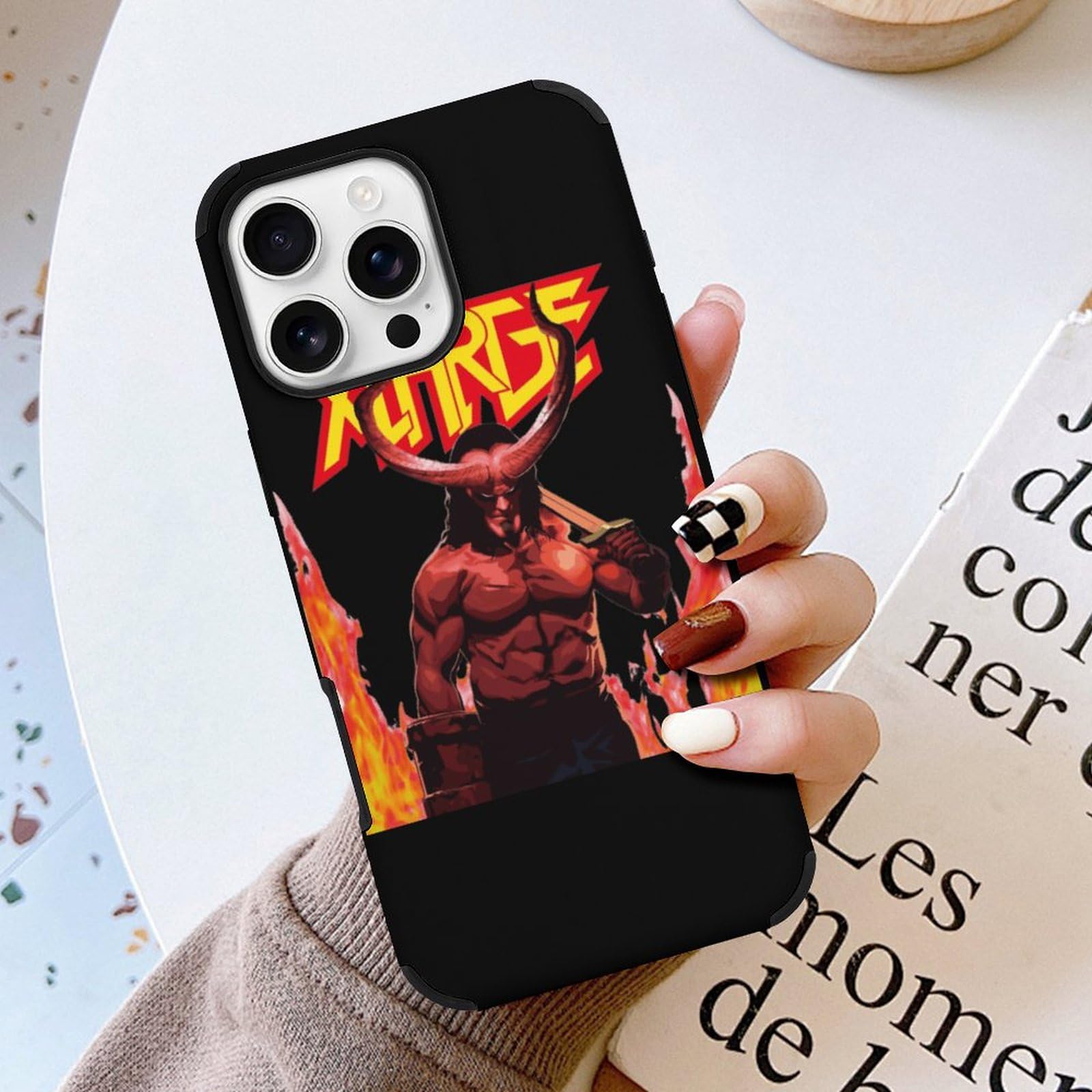 Amazon.co.jp: iPhone 16 Pro Max用ケース ヘルボーイ XLARGE