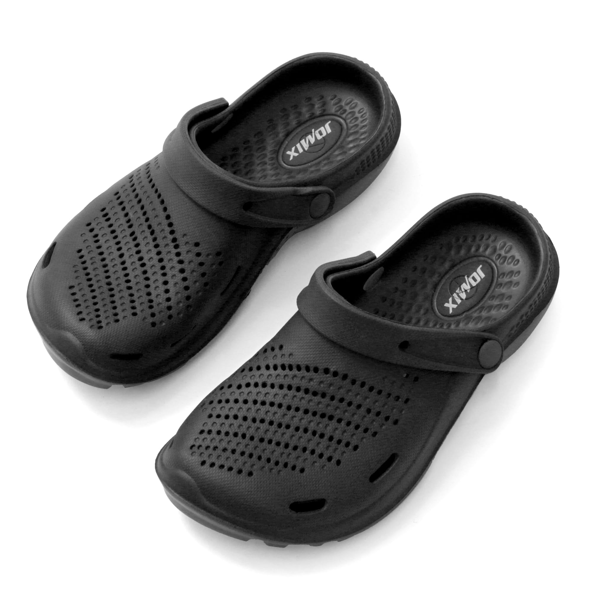 JOMIX Damen Clogs Sommer Pantoletten Elegant Hausschuhe Weiche Gartenschuhe Anti-Rutsch Leicht Sandalen Arbeitsclogs