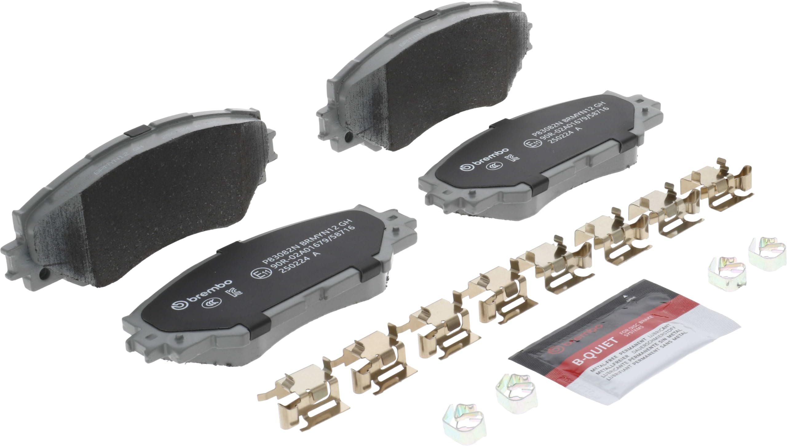 Amazon.com: Brembo P83082N Premium Ceramic Front Disc Brake Pad