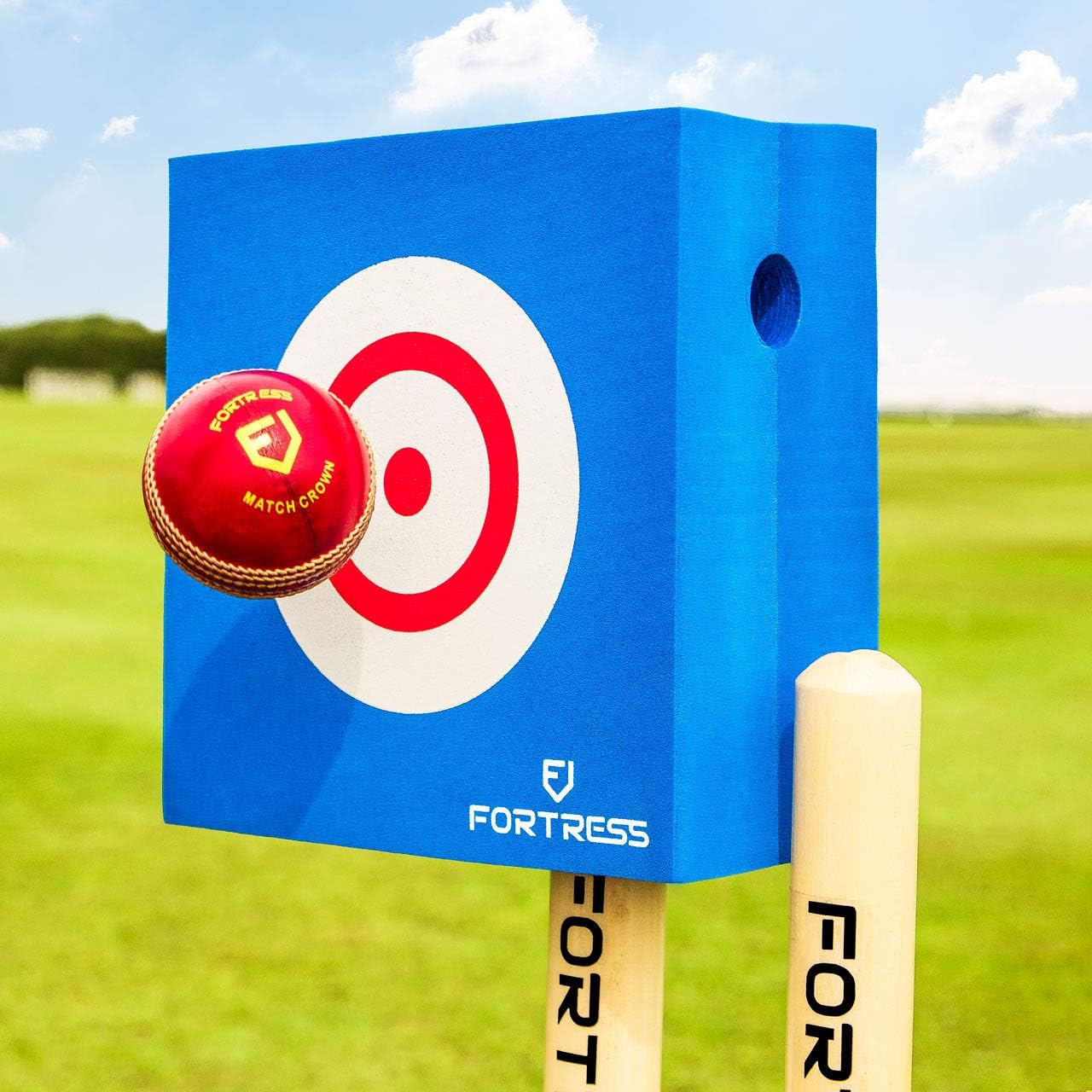 FORTRESS Foam Bowling Target | Cricket Bowling Accuracy Practice Drills