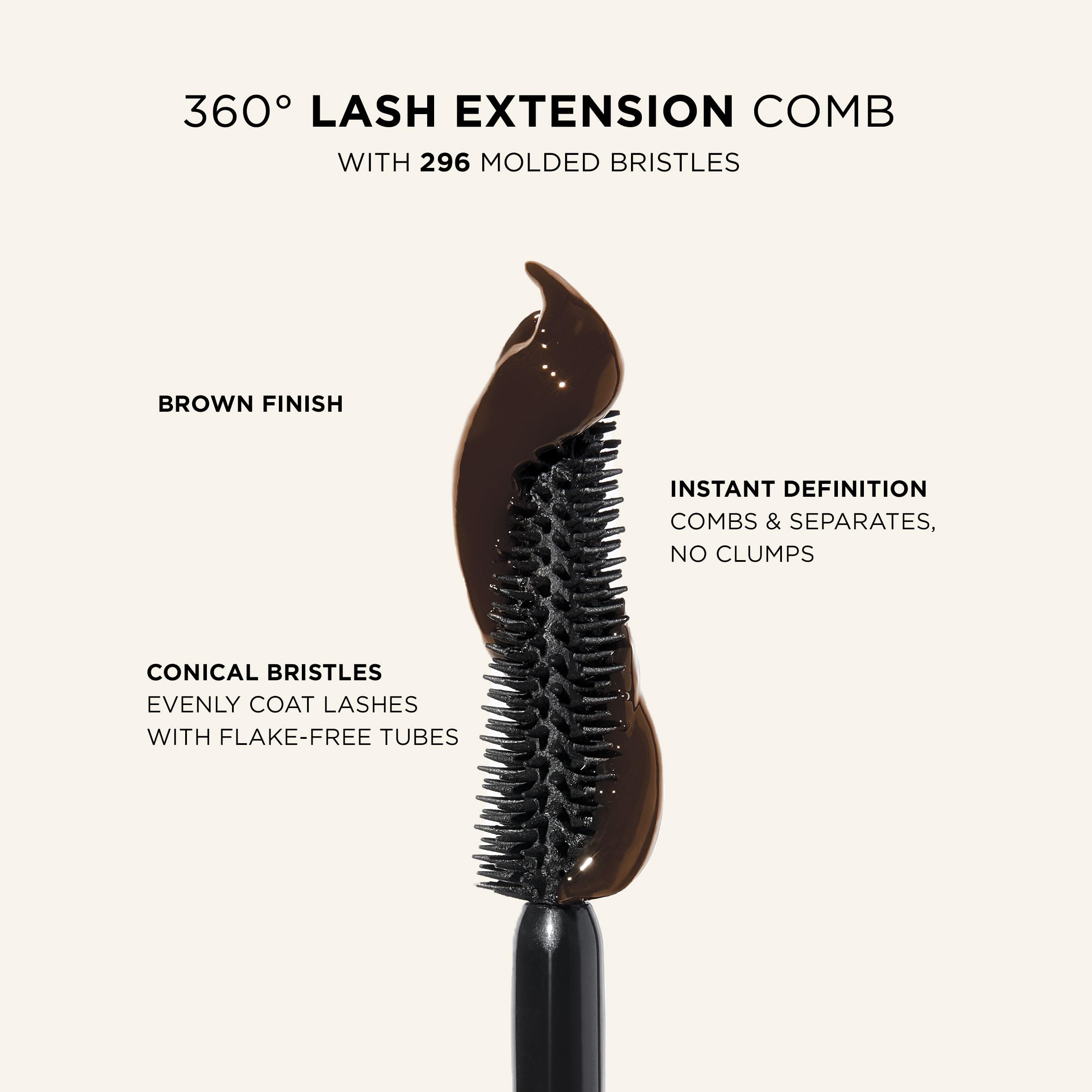 Tarte tartelette XL tubing mascara – Lash Extensions in a Tube with Peptide, Vitamin E & B5, Extra Length & Volume, Longwear, Smudge-Proof, Easy to Remove, Vegan & Cruelty Free