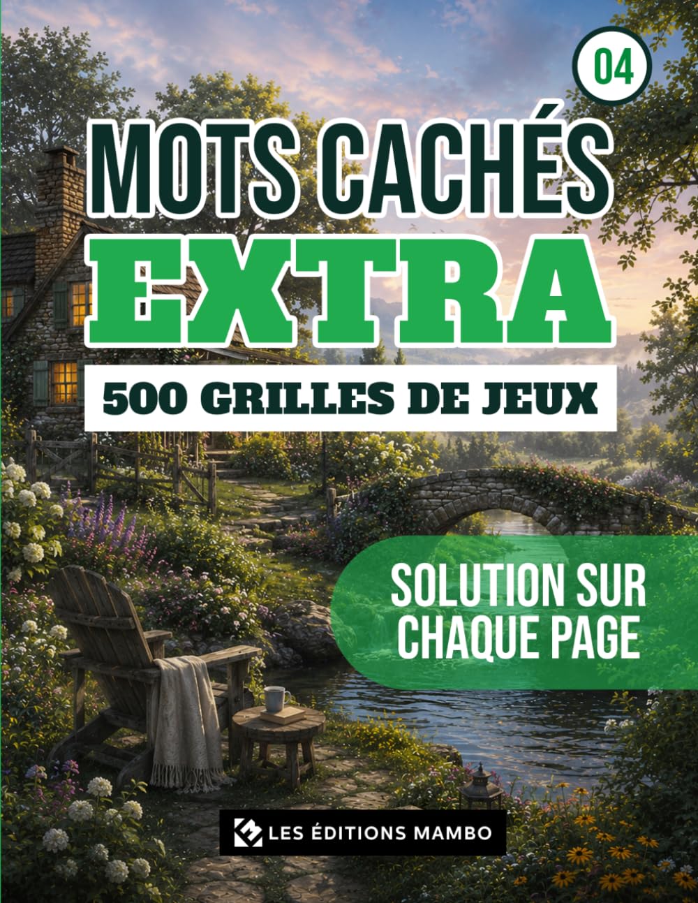 Mots cachés Extra No. 04: 500 grilles de jeux