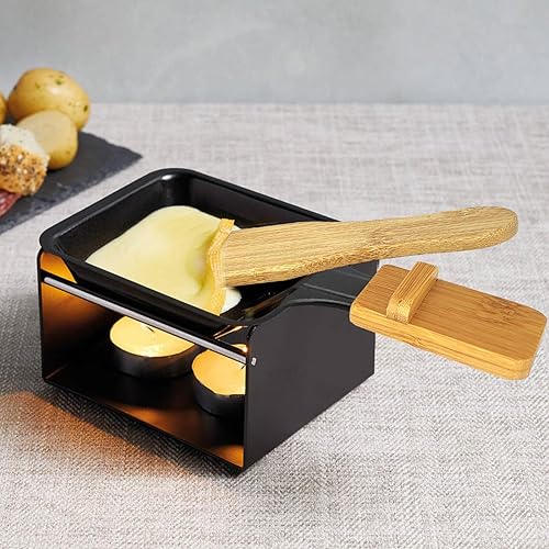 Miniatura 3 de Espátulas de raclette raspadores de bambú natural, 8 piezas