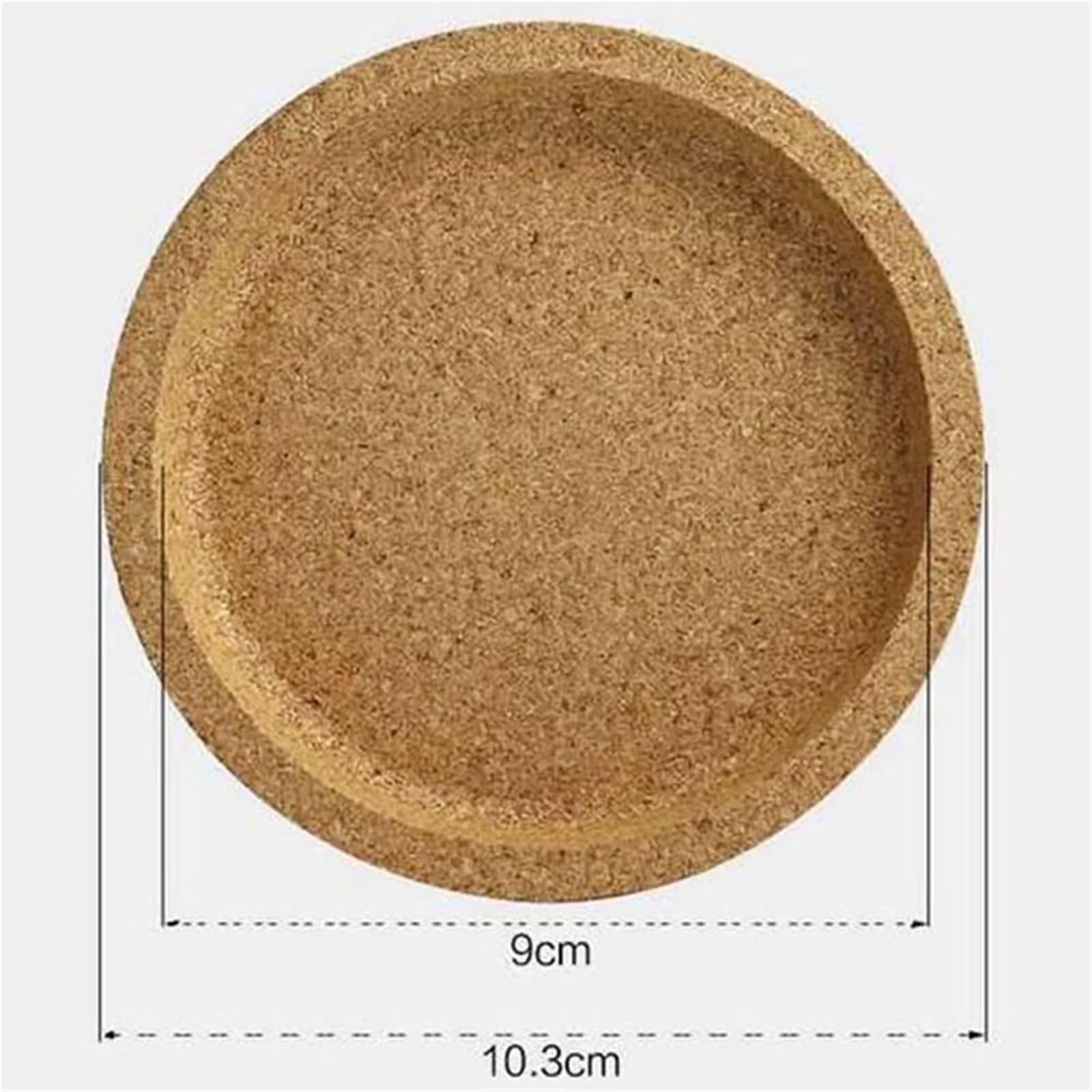 Posavasos, 16 Piezas de Corcho 4 Pulgadas: Redondo, Absorbente y Resistente al Calor for Oficina