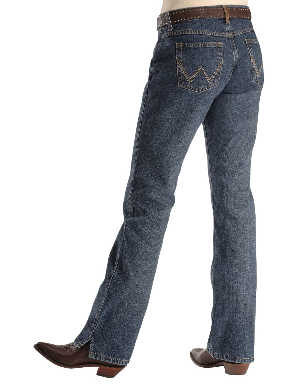 Jean d'équitation femme avec ourlet ventilé Wrangler Ultimate American Spirit stretch