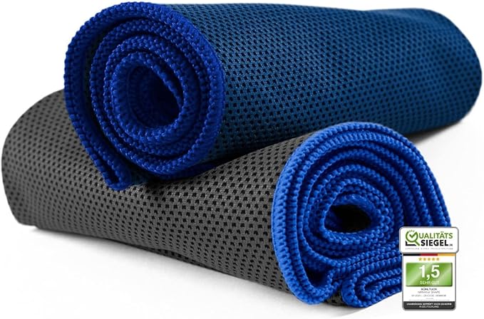 NirvanaShape Kühlendes Handtuch Sporthandtuch für Fitness, Yoga - Ice Towel 