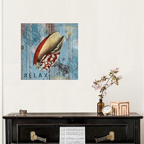 Miniatura 9 de Calcomanías de vinilo para pared, diseño náutico de playa, océano, estrella de mar subacuática, murales positivos, arte de pared, pintura costera,