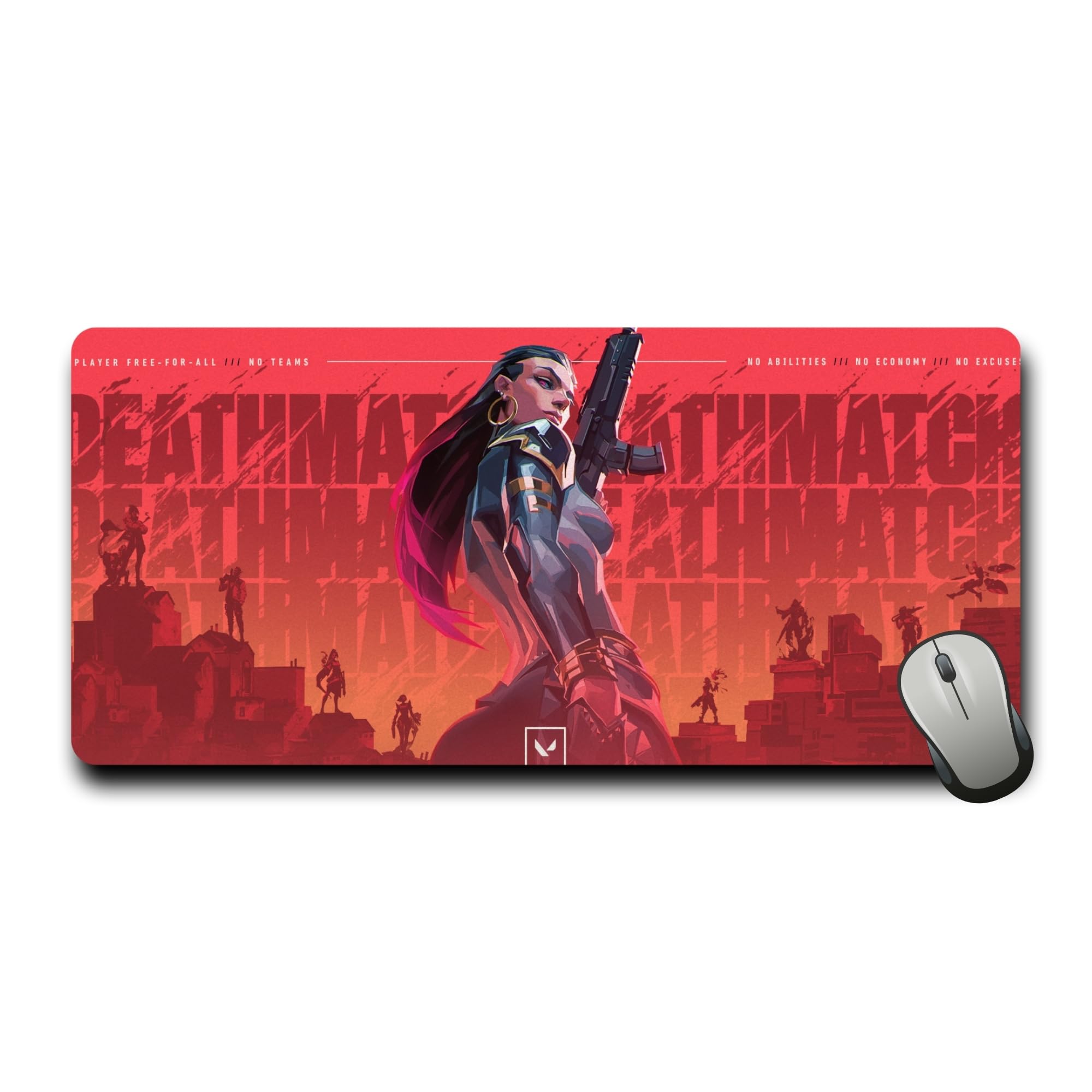 MASIPICKS - Valorant Gaming Mouse Pad Mouse Pad XL [ 23 x 11 Inches ] Rubber Base Gaming Mouse Pad [3mm] (Reyna) (B0D7DNQ325) Amazon Price History, Amazon Price Tracker