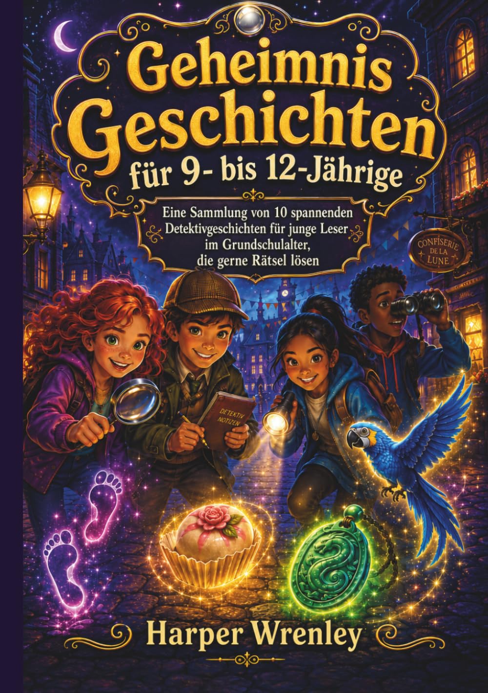 Geheimnis Geschichten für 9- bis 12-Jährige: Eine Sammlung von 10 spannenden Detektivgeschichten für junge Leser im Grundschulalter, die gerne Rätsel lösen