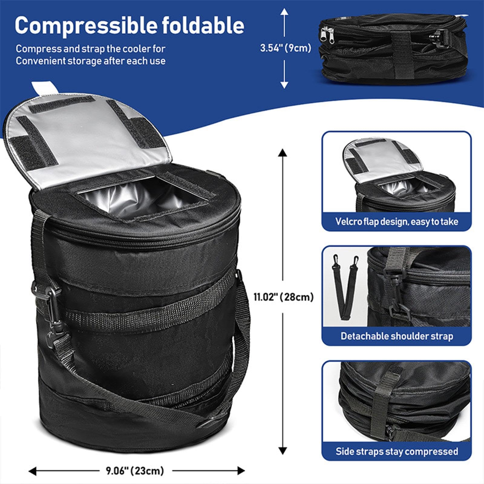 Bolsa De Golf Negra