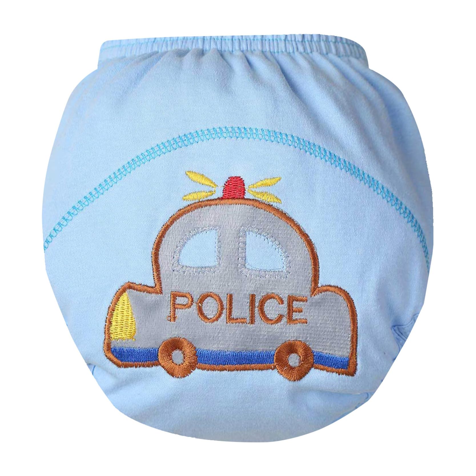 Baby Cotton Training Diaper Cover Briefs Unisex Cute Embroidery Potty Panties Toilet Underwear