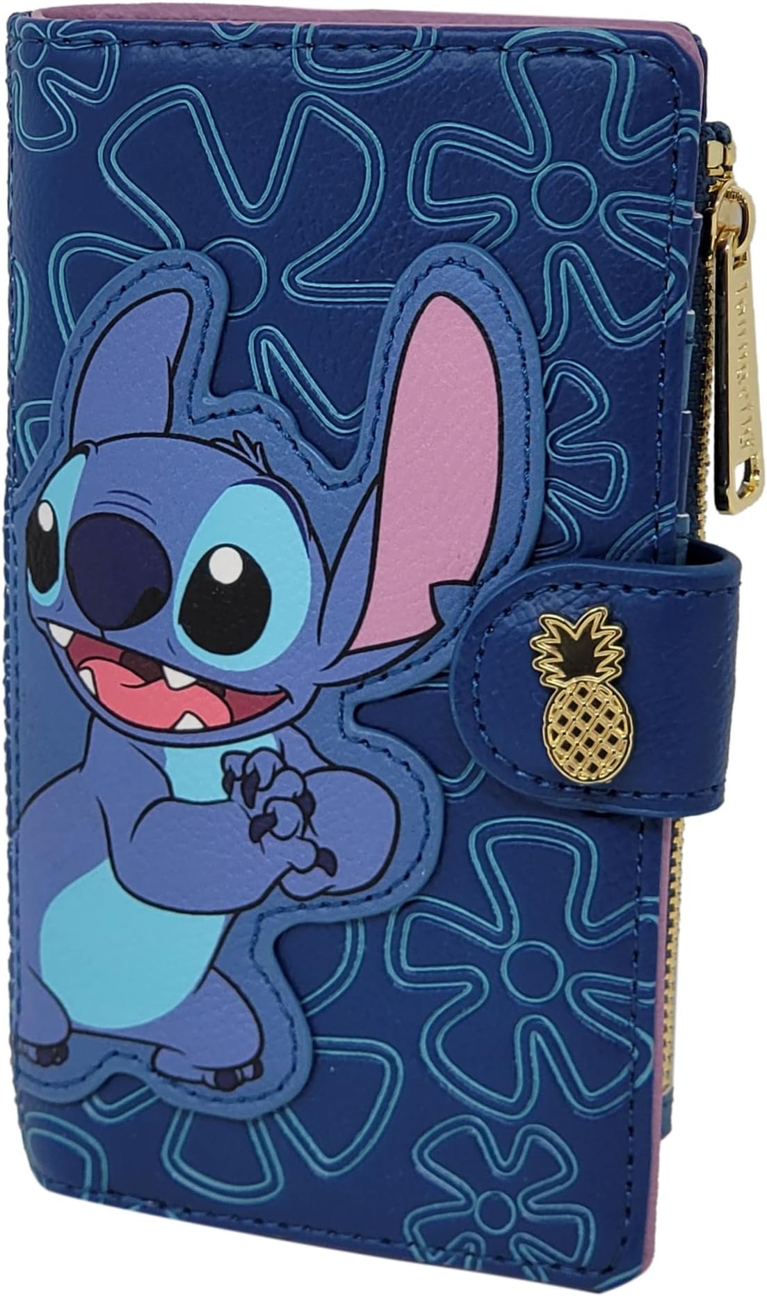 Disney Stitch Wallet Snap Flap Clutch
