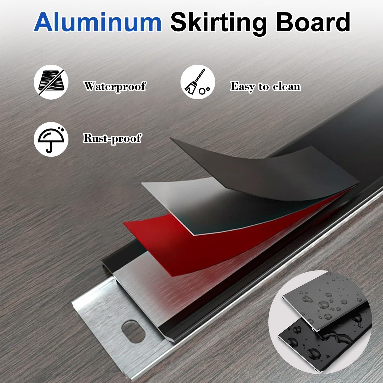 battiscopa Battiscopa Modanatura Murale Cove Base Rivestimento Pavimento Accent