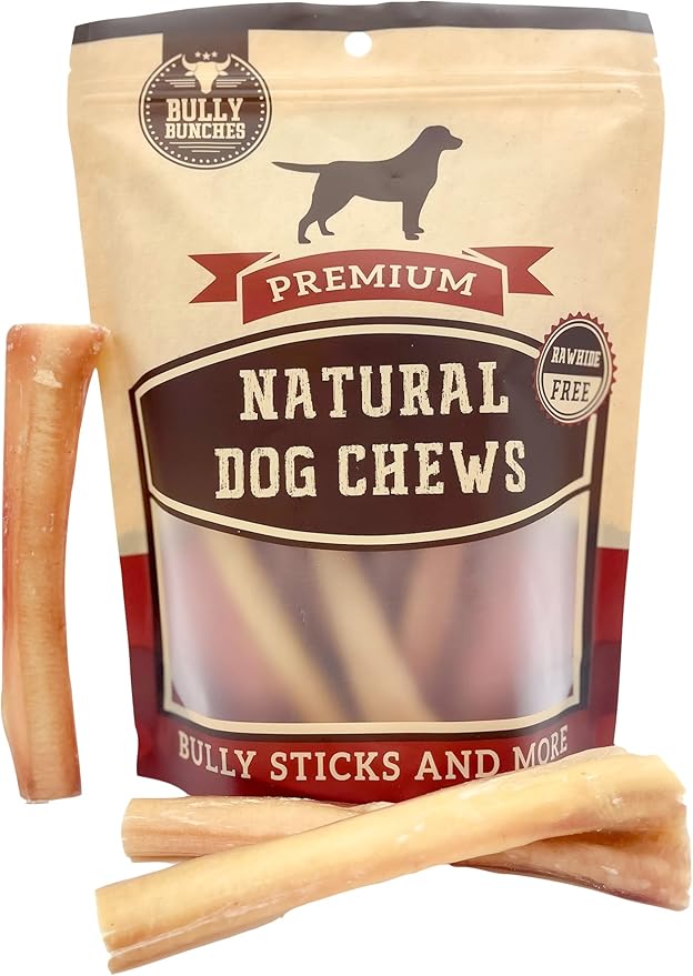 Bully Bunches All Natural Thick 6 Inch Bully Sticks Odour Free