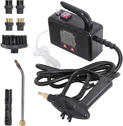 WZFANJIJ Limpiador de vapor de mano multifunción, máquina de limpieza de vapor portátil de alta presión de 3000 W, limpieza a vapor de alta