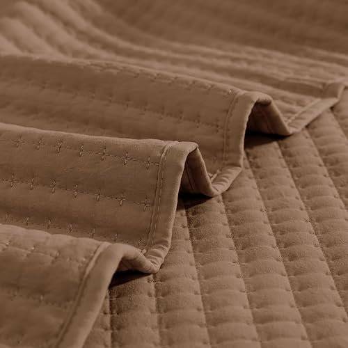 Miniatura 155 de WRENSONGE - Juego de edredón blanco tamaño queen de 3 piezas, colcha ligera para todas las estaciones del verano, juego de ropa de cama suave con 2