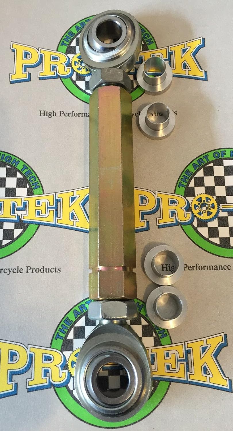 Pro-Tek LL-200S Adjustable Lowering Links Made For 2003 2004 2005 Yamaha YZF-R6, 2006 2007 2008 2009 Yamaha YZF-R6S and 1998 1999 2000 2001 2002 2003 Yamaha YZF-R1 YZFR1