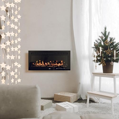 Miniatura 1 de Chimenea eléctrica de 36 pulgadas, para chimenea eléctrica, calentador de chimenea eléctrica, decoración de chimenea, calentador de chimenea con