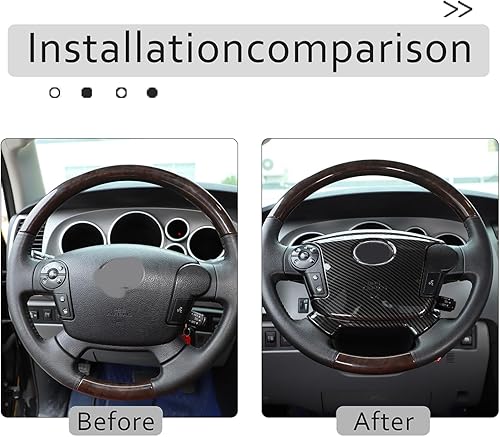 Miniatura 2 de Decoración de coche para Toyota Tundra 2007 2008 2009 2010 2011 2012 2013, material ABS, accesorios de decoración para el interior del automóvil