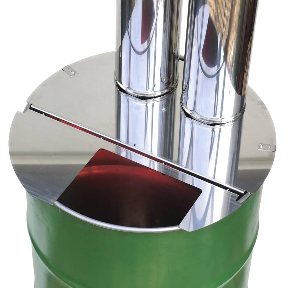 ドラム缶焼却炉 購入前に 説明文を 読みコメントください　よろしくお願いします ドラム缶焼却炉 購入前に 説明文を 読みコメントください