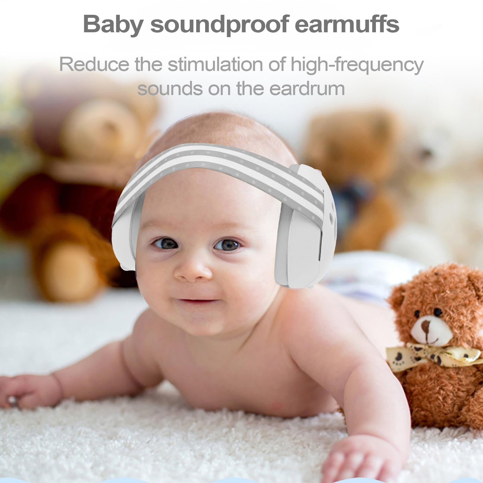 Générique Cuffie anti-rumore per bambini, protezione 'udito, protezione 'udito, cuffie anti-rumore, isolamento acustico, sicurezza 'udito per bambini, viaggi, aereo, concerto