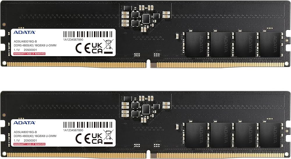 Amazon | 【エイデータ】 PCメモリ DDR5 4800MH U-DIMM 16GBx2枚z Amazon | 【エイデータ】 PCメモリ DDR5 4800MH U-DIMM 16GBx2枚z