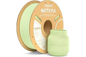 ELEGOO Matte PLA Filament Mint Green: Precision 3D Printing Essential