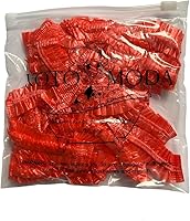 Vista 1 de Sphynx - Gorros de ducha para gatos y mascotas pequeñas, 20 unidades, impermeables, protección de baño ajustable para aseo personal y seguridad Rojo