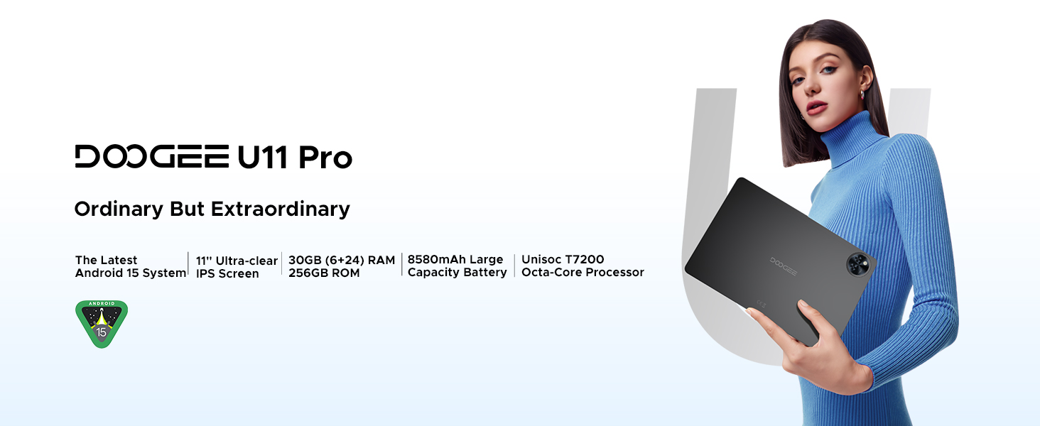 Amazon.com : DOOGEE U11 Pro Android 15 Tablet, 11 inch Tablet,30GB