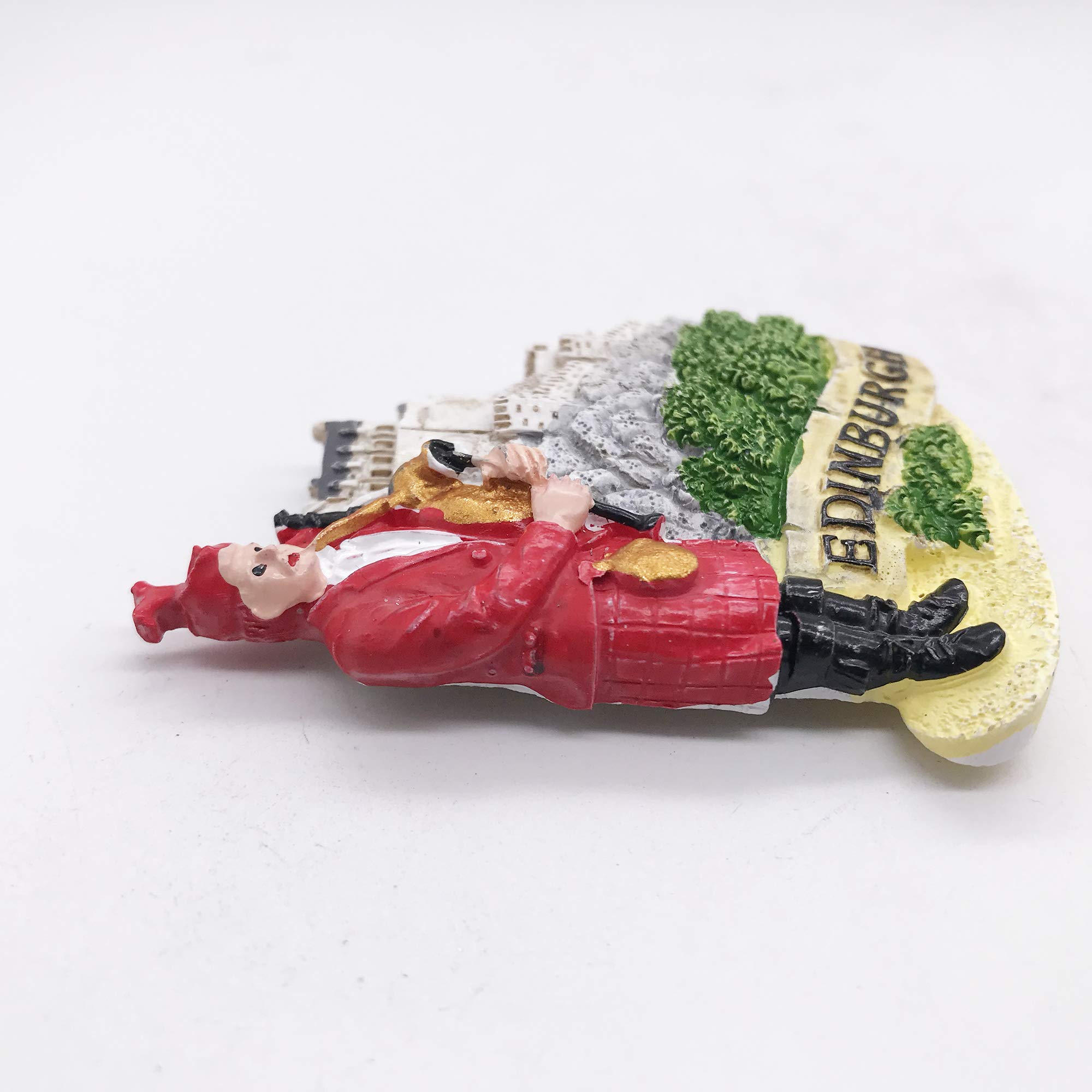 Magnete Frigorifero 3D Edimburgo Scozia - Souvenir Turistico In Resina Fatta A Mano, 7x6 Cm, Regalo Viaggio