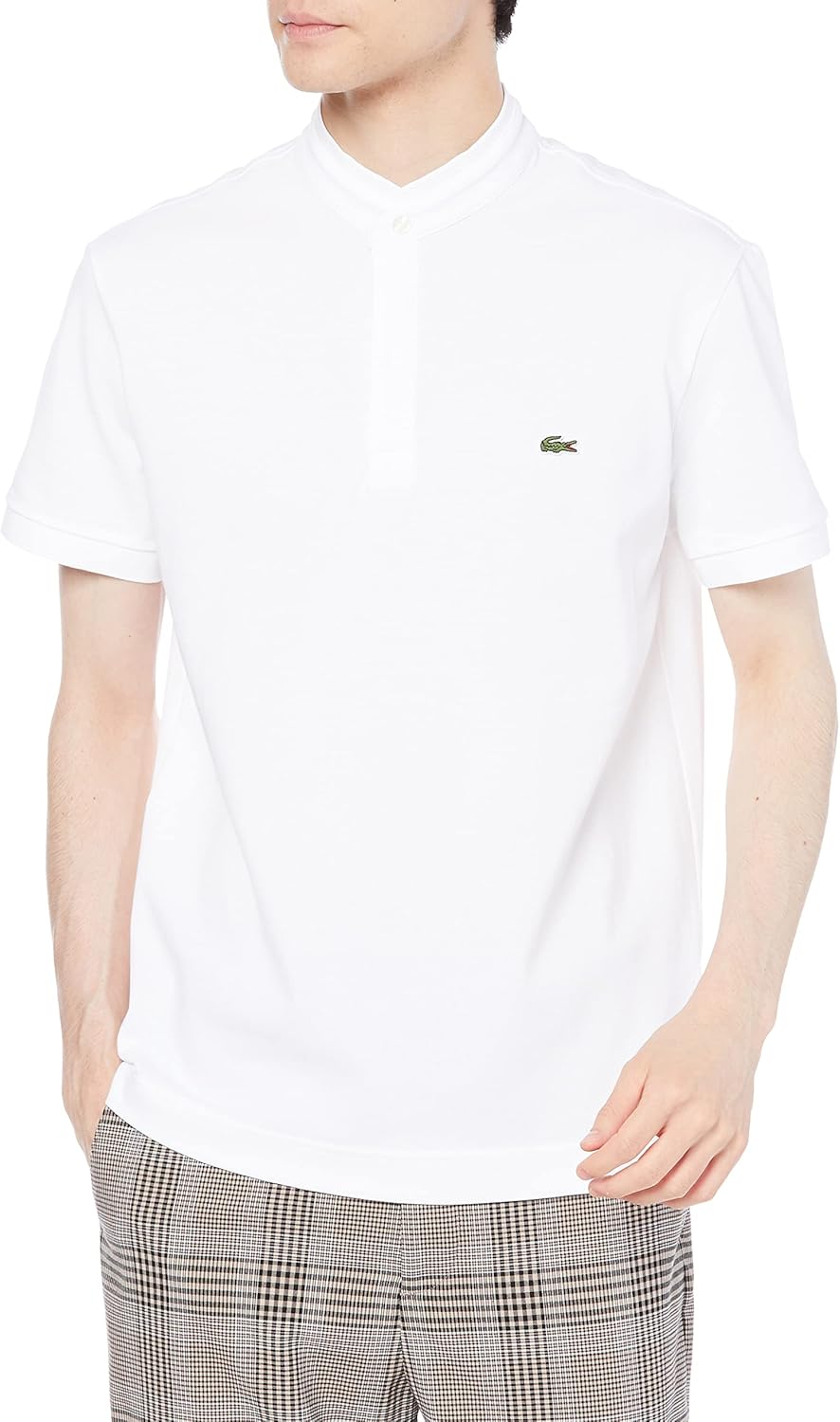 Amazon | [ラコステ] ポロシャツ [公式] スタンドカラーポロシャツ メンズ PH1290L | ポロシャツ 通販