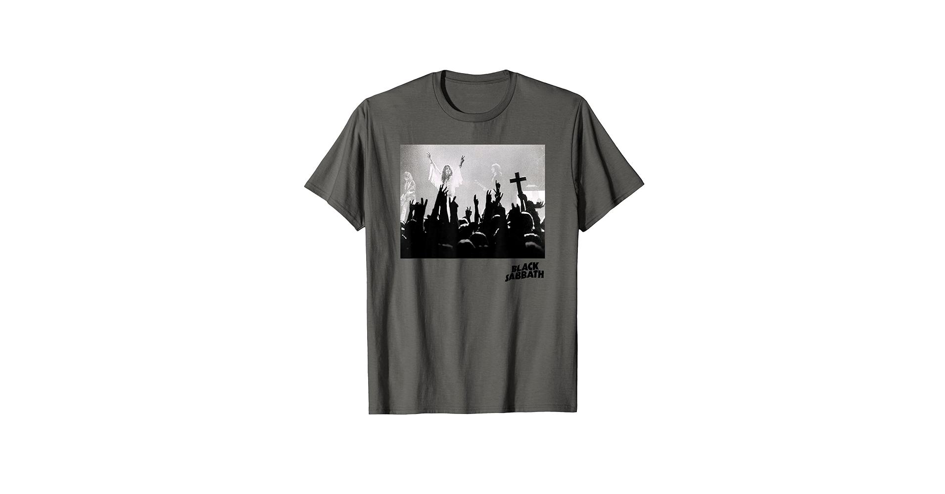 Black Sabbath Tシャツ ブラックサバス ozzy XL Amazon.com: Black Sabbath Ozzy Cross Live Photo T-Shirt