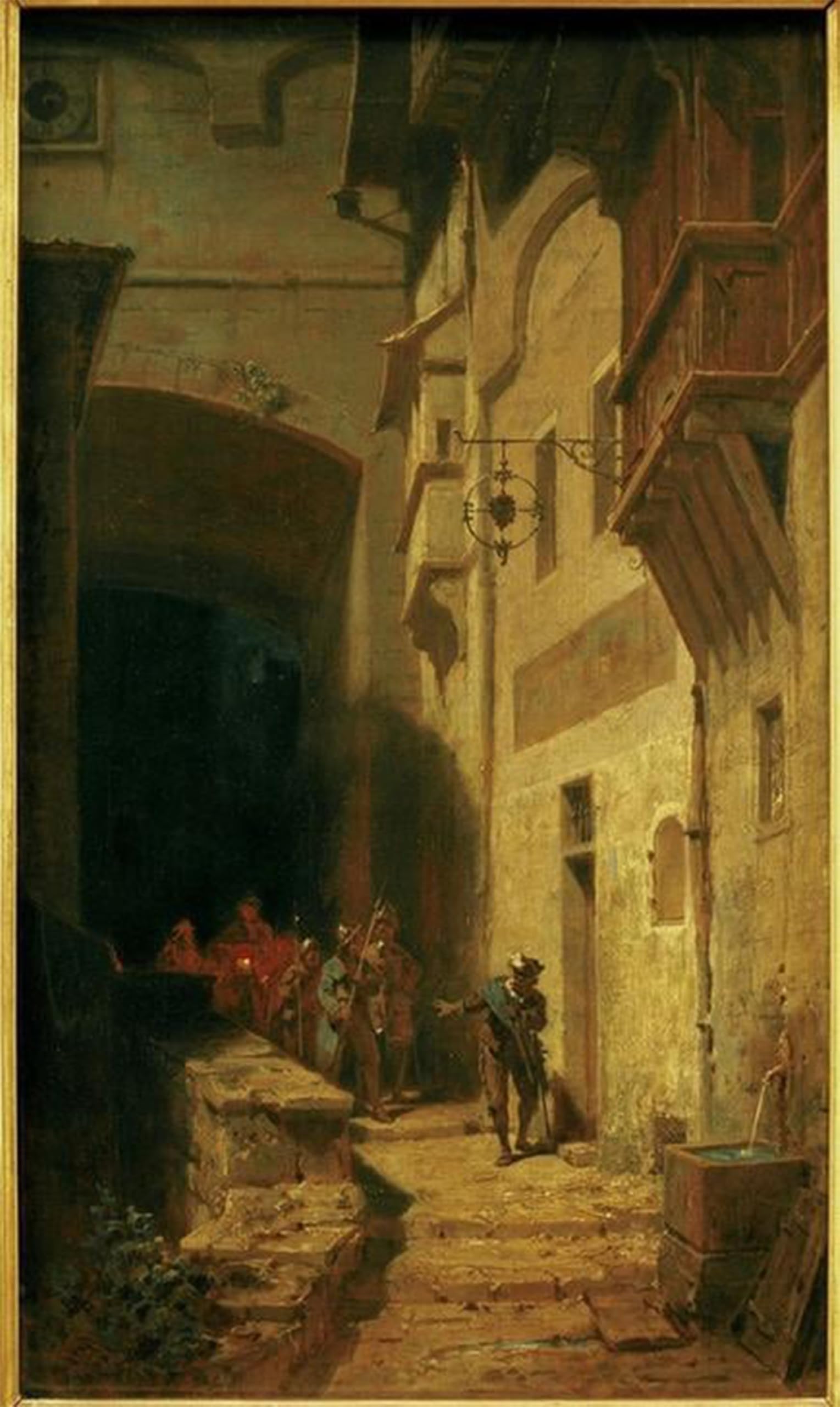 Lienzo decorativo para pared de Carl Spitzweg, ideal para crear un ambiente vintage en tu dormitorio 5